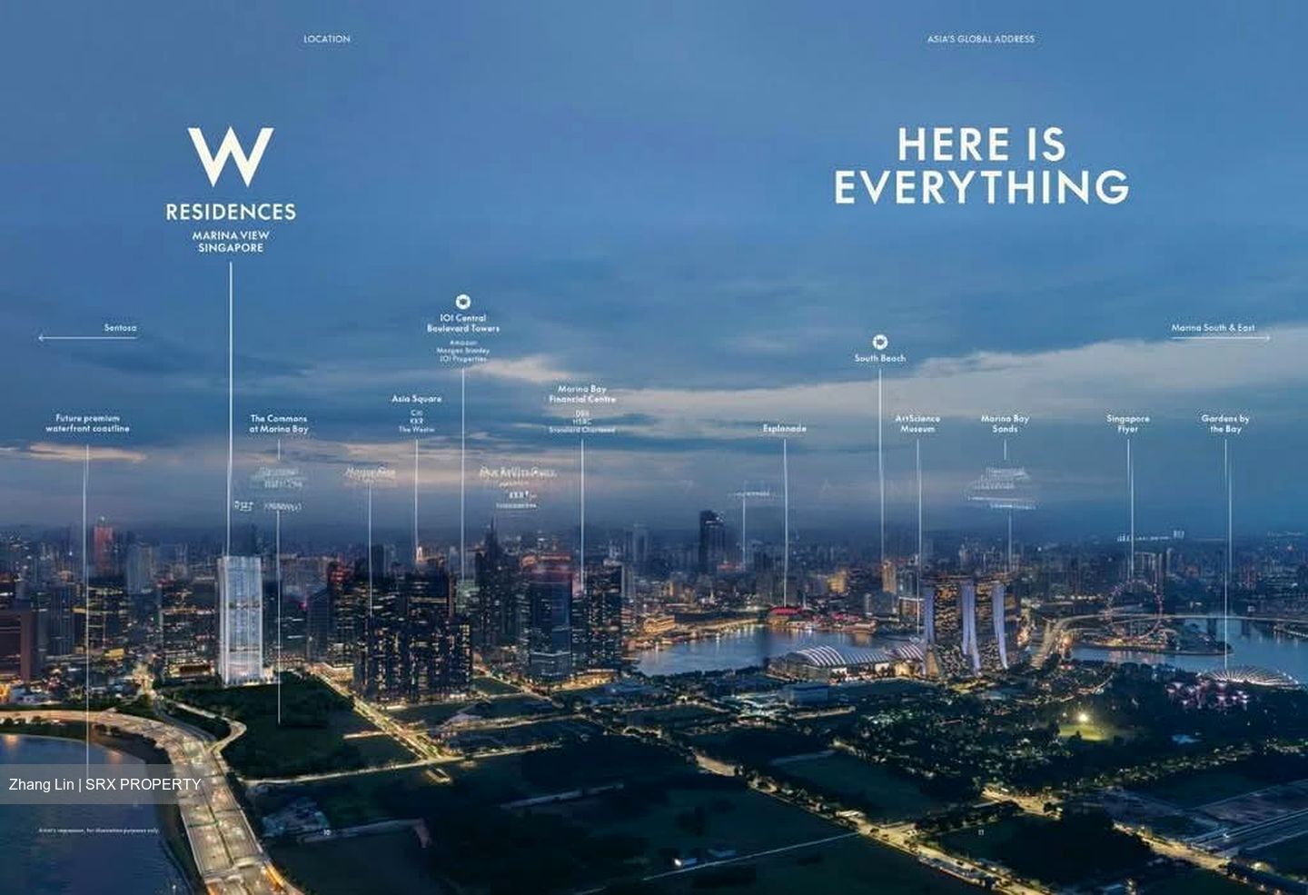 W RESIDENCES MARINA VIEW - SINGAPORE (D1), Apartment #531164451